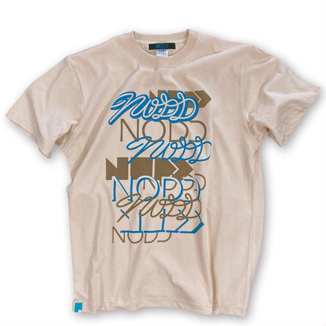 NODD NODD NODD【LONG T-SHIRT SAND BEIGE】